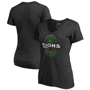 Detroit Lions Women’s Forever Lucky V-Neck T-Shirt