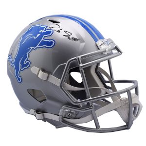 Autographed Detroit Lions D’Andre Swift Fanatics Authentic Riddell Speed Replica Helmet